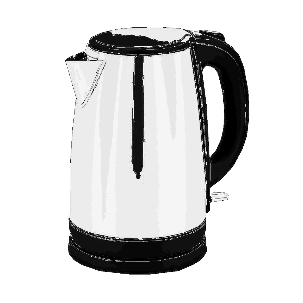 SVG Manual Pro electric kettle illustration for appliance instruction content.