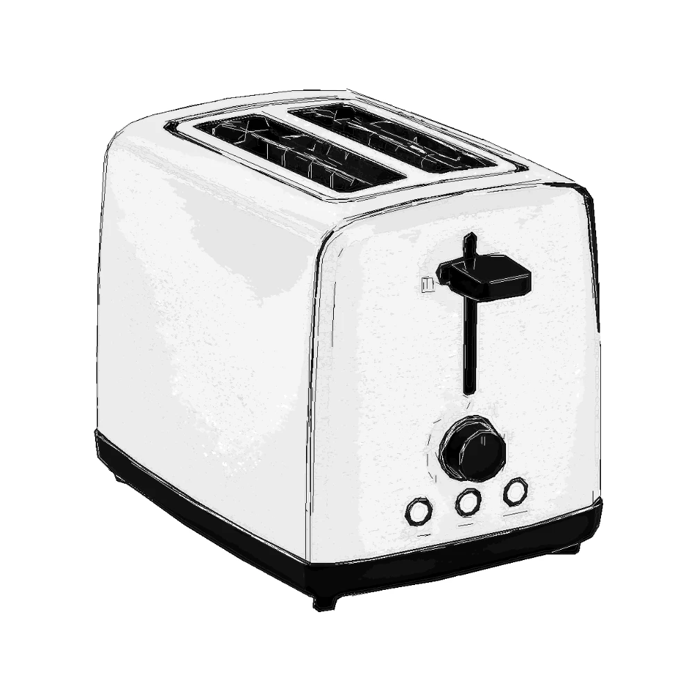 SVG Manual Pro toaster illustration for appliance manuals and packaging inserts.