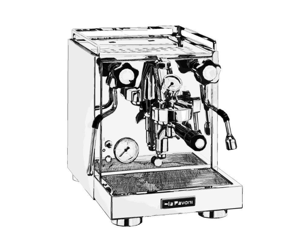 SVG Manual Pro appliance interior illustration for service and maintenance guides.